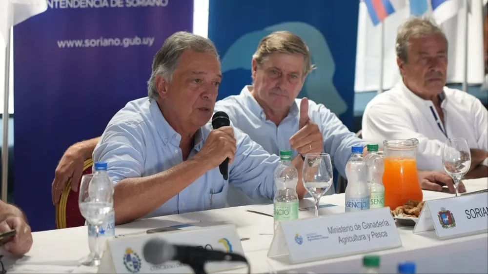 Fernando Mattos, en el Congreso de Intendentes, en la Expoactiva 2024.