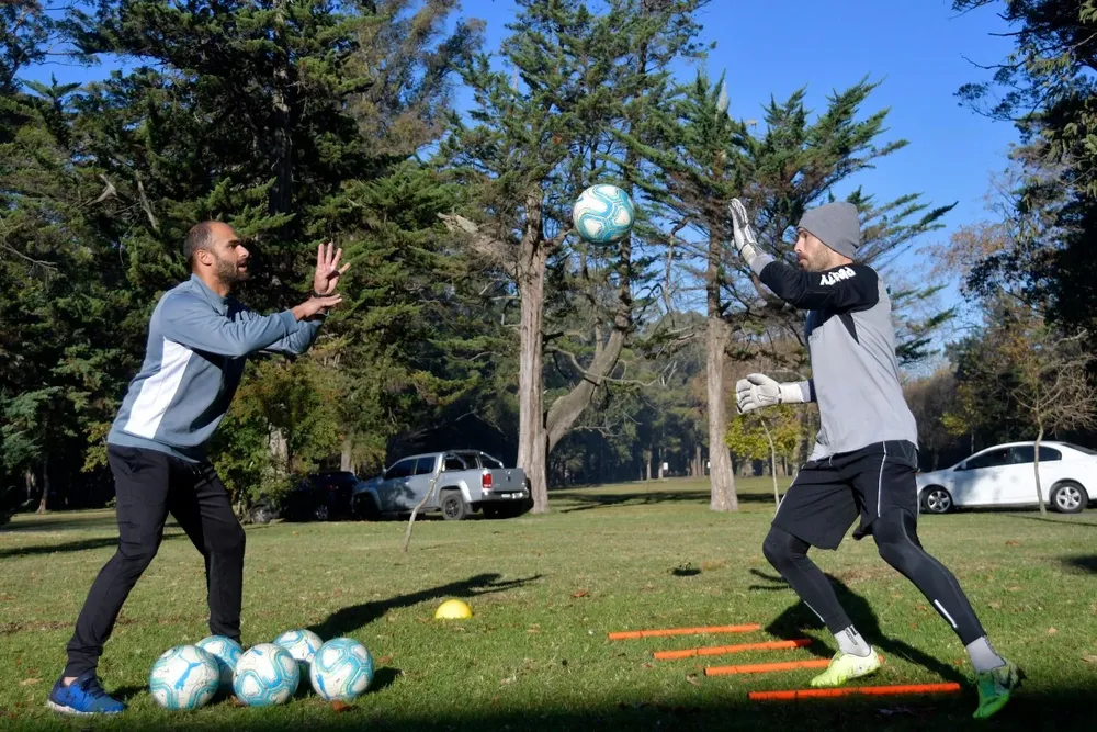 Entrenamiento de arqueros
