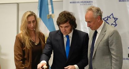 Javier Milei remarcó que el gobierno tendrá tolerancia cero con el antisemitismo