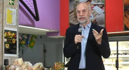 Horacio Rodríguez Larreta, precandidato a presidente de Juntos por el Cambio