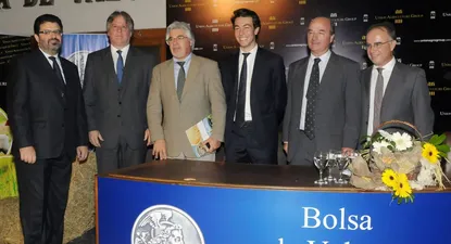 Pablo Montaldo, Fernando Lorenzo, Tabaré Aguerre, Juan Sartori, Romualdo Varela y Oscar León