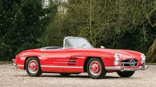 Un Mercedes-Benz 300 SL Roadster, del año 1963, será la estrella de la subasta