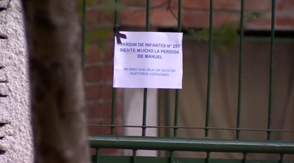 Nota de este lunes en el Jardín de Infantes 257 de Parque Posadas