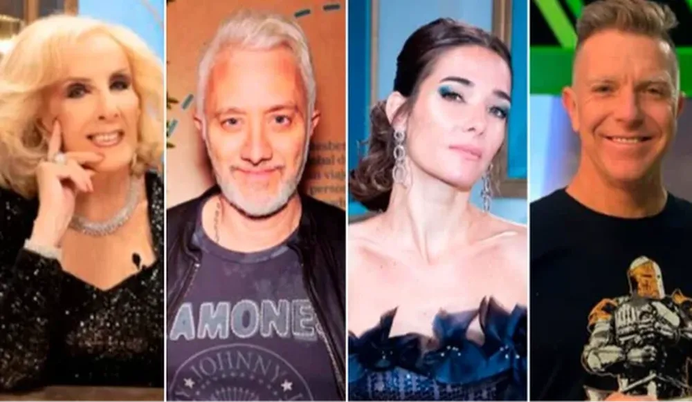 Los conductores que encabezan los programas con más ratings de los fines de semana