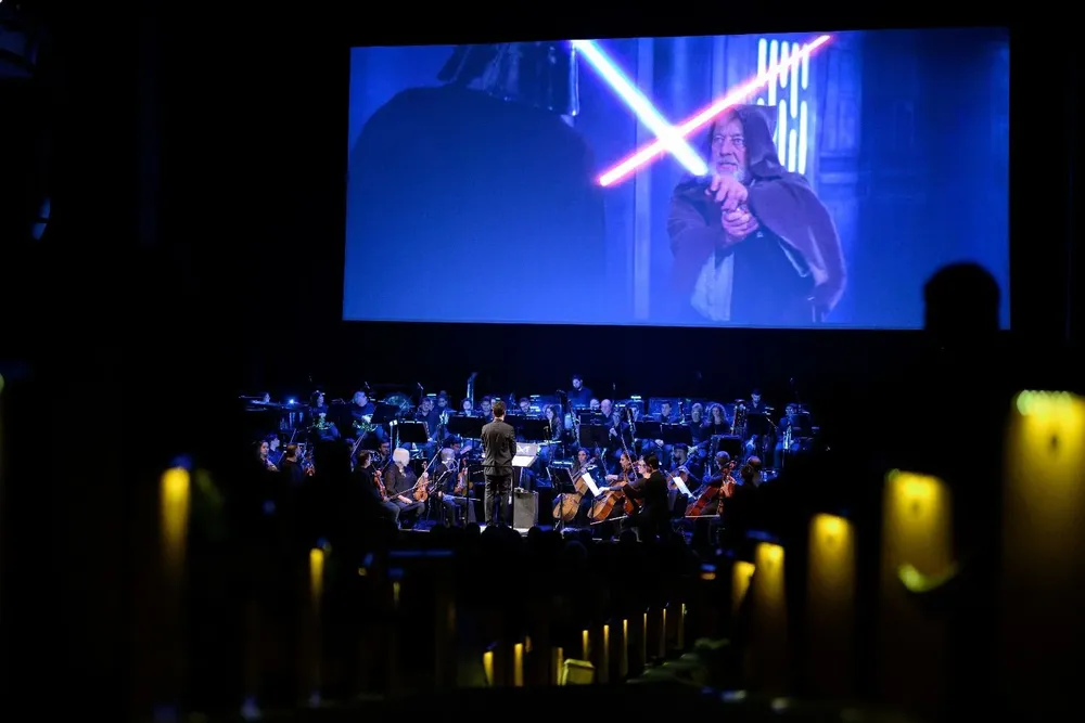 Duelo entre Darth Vader y Obi-Wan Kenobi