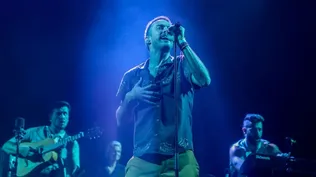 El grupo Vetusta Morla durante una actuación en el WiZink Center, a 30 de noviembre de 2023