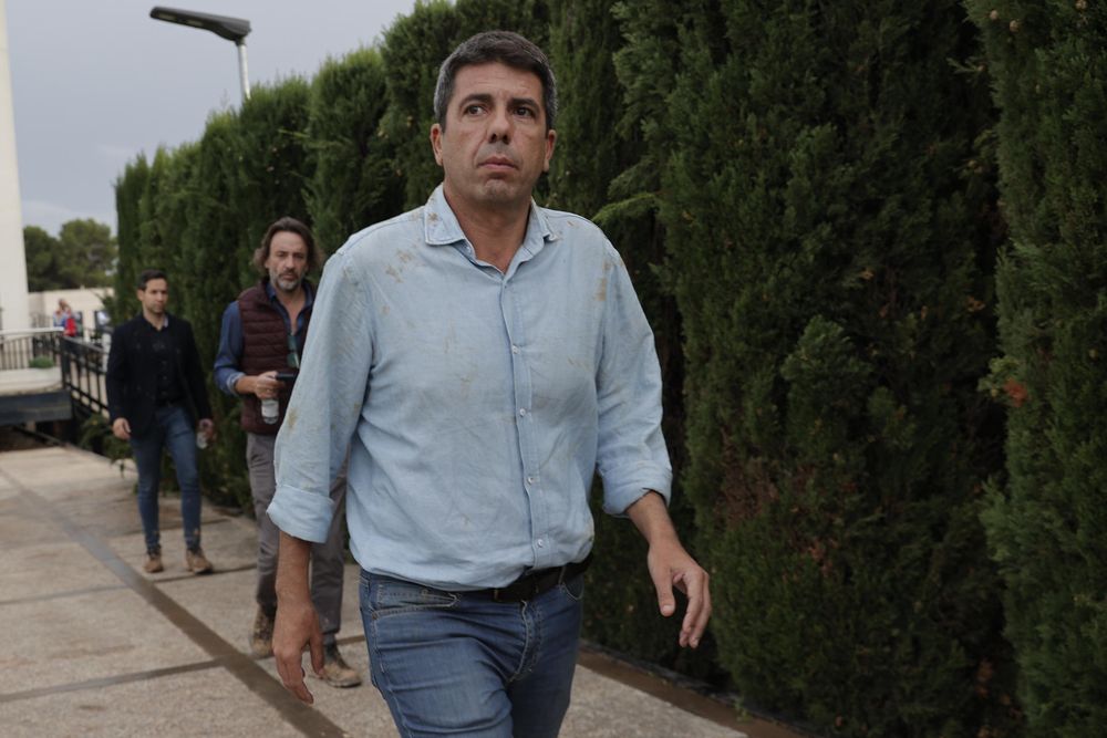 El presidente de Comunidad de Valencia, Carlos Mazón.
