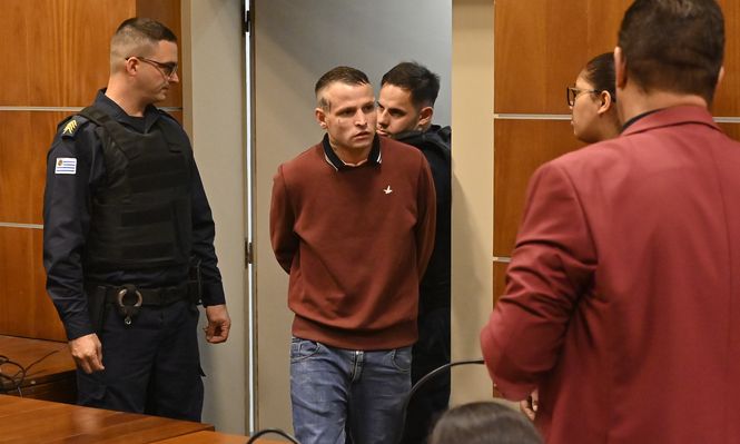 Moisés Martínez en la audiencia de este miércoles