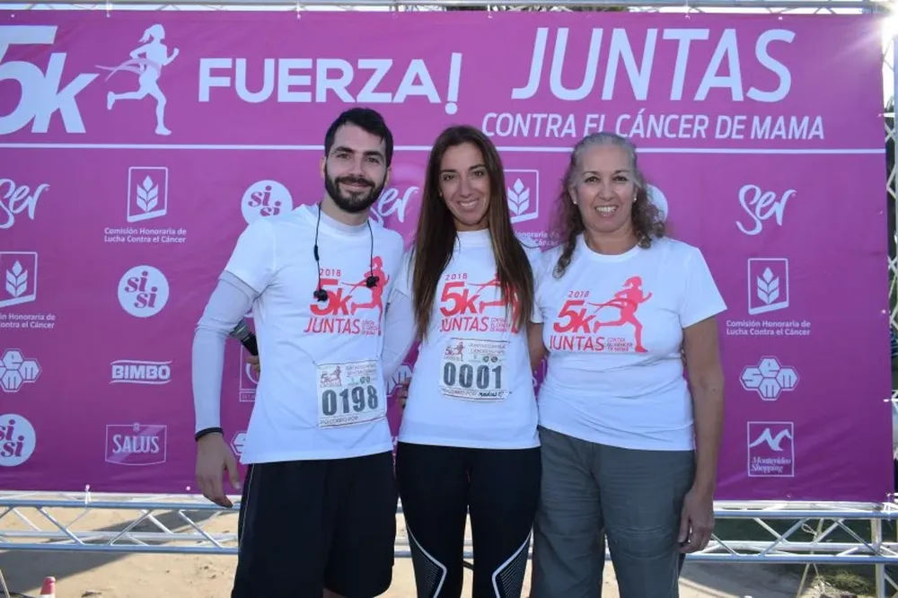 Rodrigo Lagomarsino, Paola Bianco y Cecilia Villaamil
