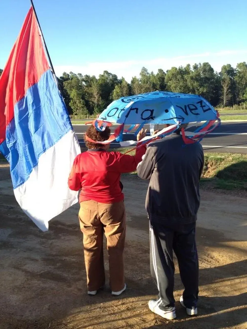 Caravana y acto de Tabaré Vázquez en San Luis