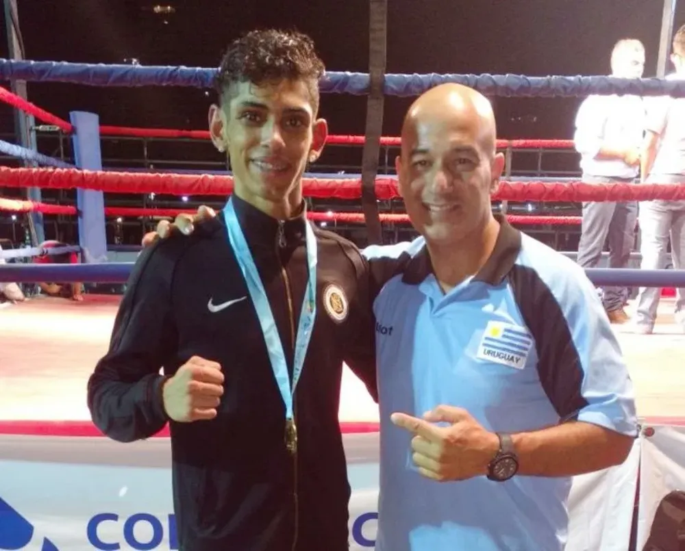 Lucas Fernández y Roberto Larrañaga