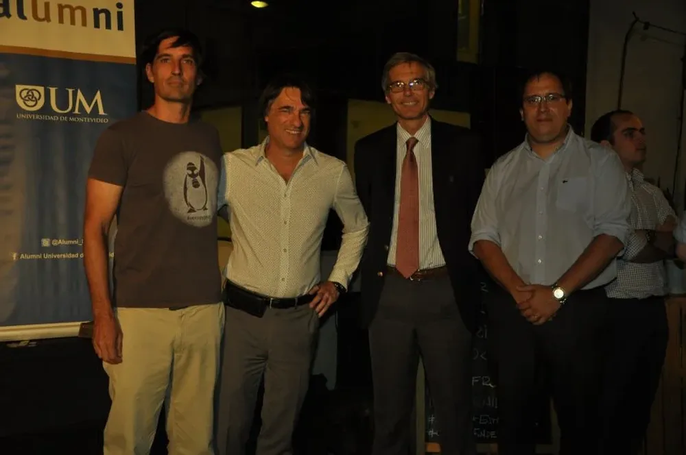 Juan Dubra, Nicolás Jodal, Juan Manuel Gutiérrez y Diego Moreira