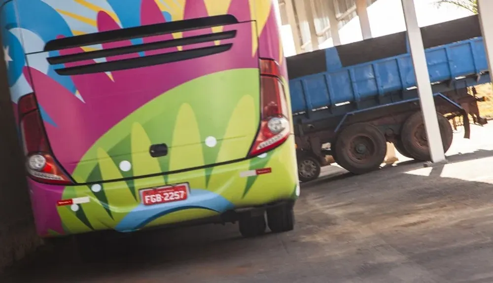 El ómnibus de Uruguay en Sete Lagoas