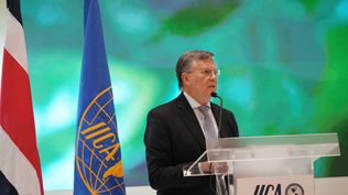 Políticas públicas: los participantes hicieron hincapié en la importancia de utilizar la ciencia en todo el proceso de generación (en la foto, Manuel Otero, director general del IICA).