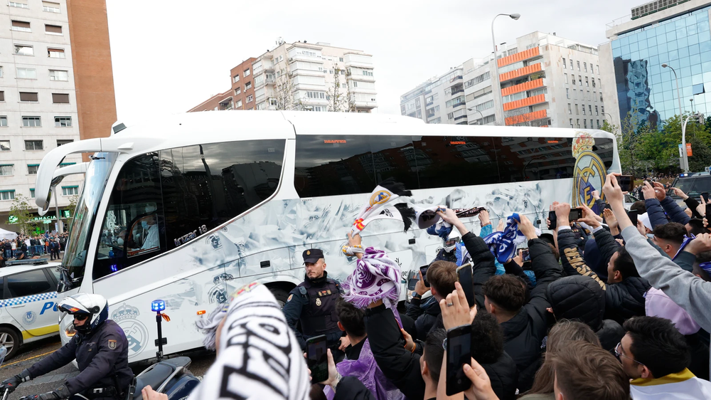 Autobus del Real Madrid