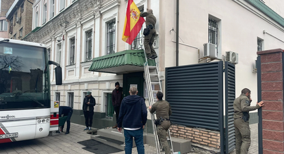 Embajada de España en Kiev.