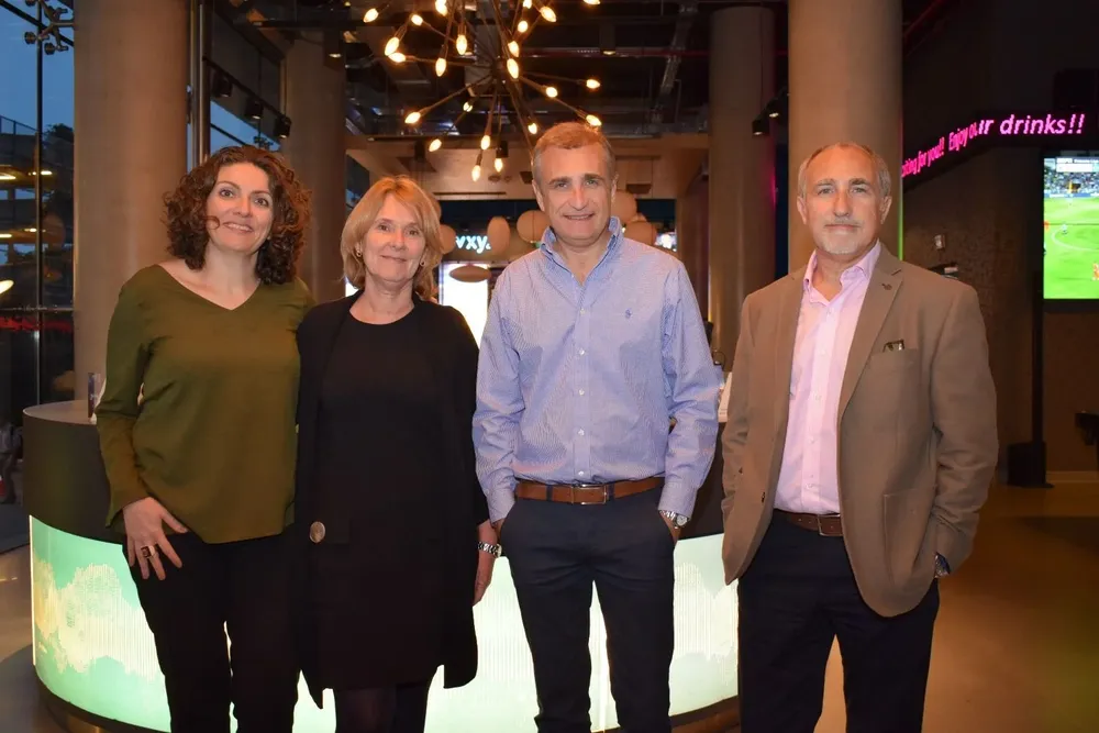 Aina Fuentes, Laura Clavera, Álvaro y Gonzalo Suárez