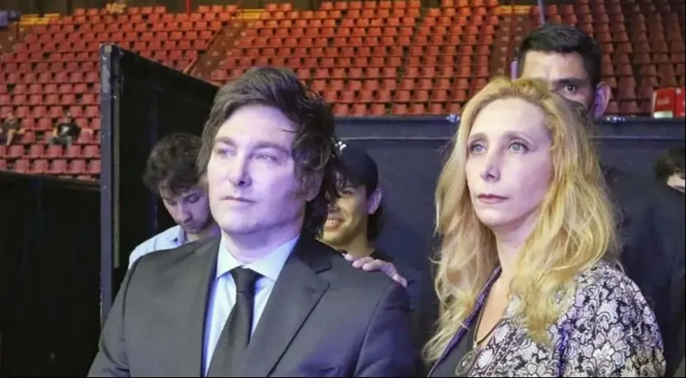 Javier y Karina Milei