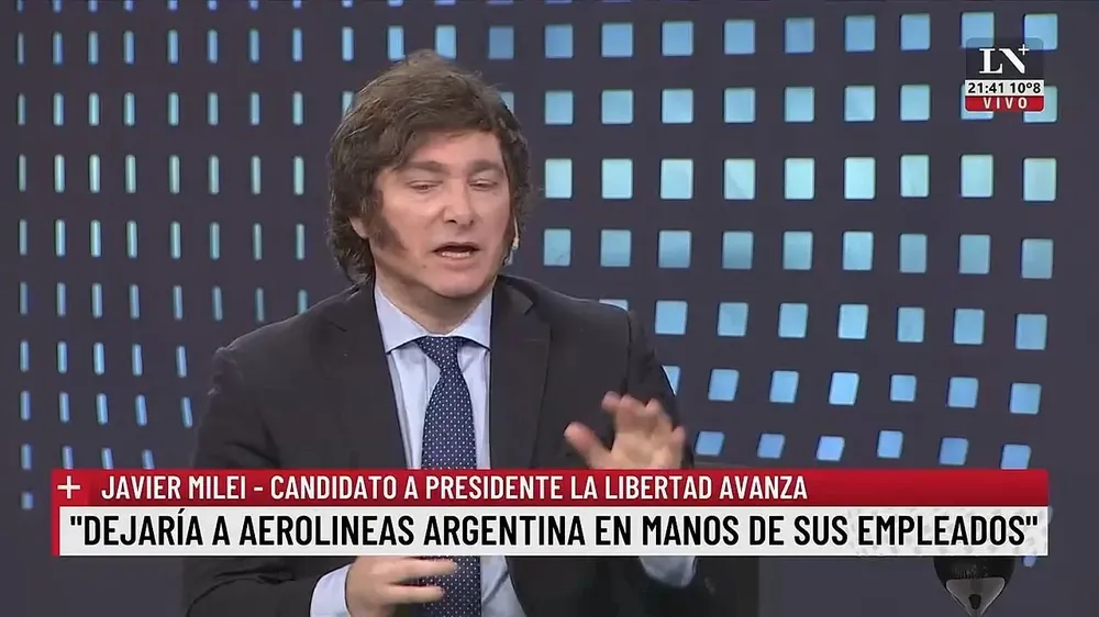 Milei con Majul en LN+