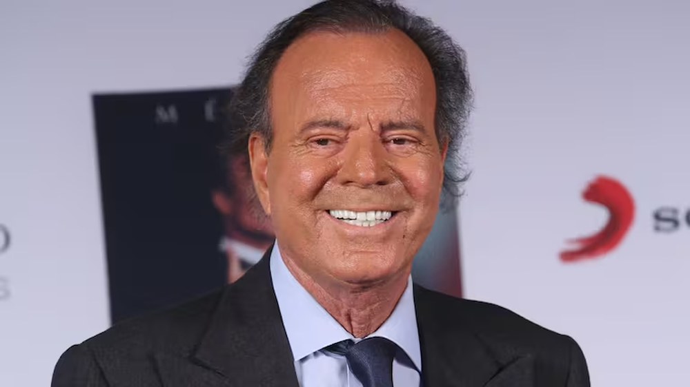El cantante español. Julio Iglesias.