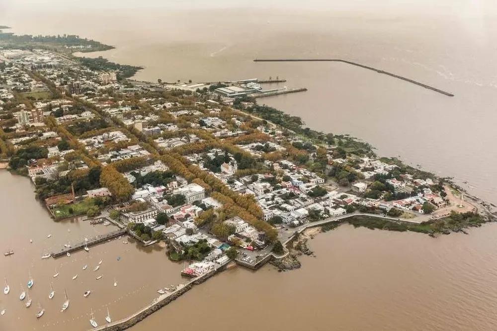 Vista aérea de Colonia