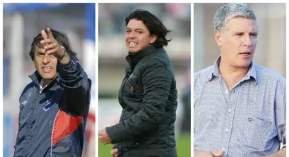 Luis González, Marcelo Gallardo y Álvaro Gutiérrez