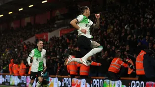 Darwin Núñez juega por la Copa de la Liga