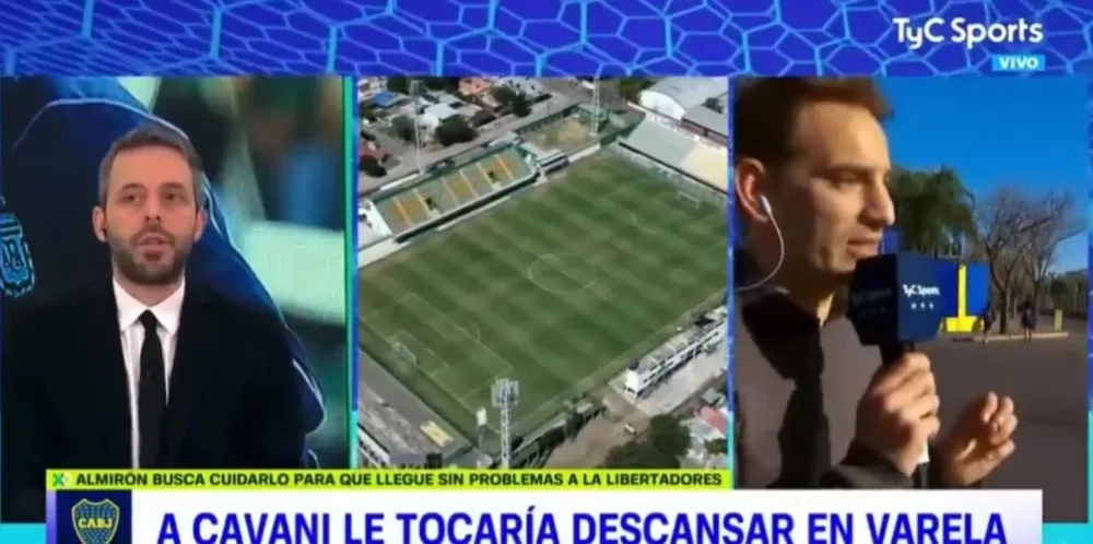 Momento de tensión en la TV argentina