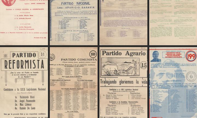 Del Partido Reformista al Partido Agrario: la colección histórica de hojas de votación de la Biblioteca Nacional