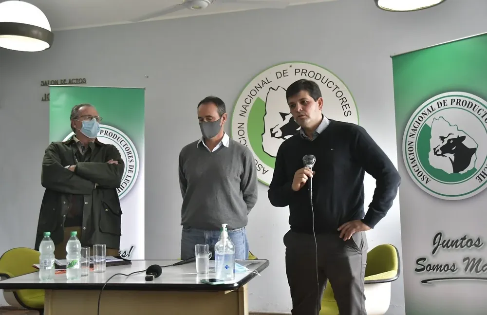 Wilson Cabrera, Walter Frisch y Leandro Galarraga.