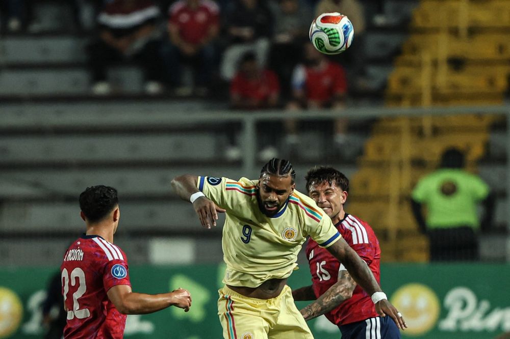 Francisco Calvo con la selección de Costa Rica
