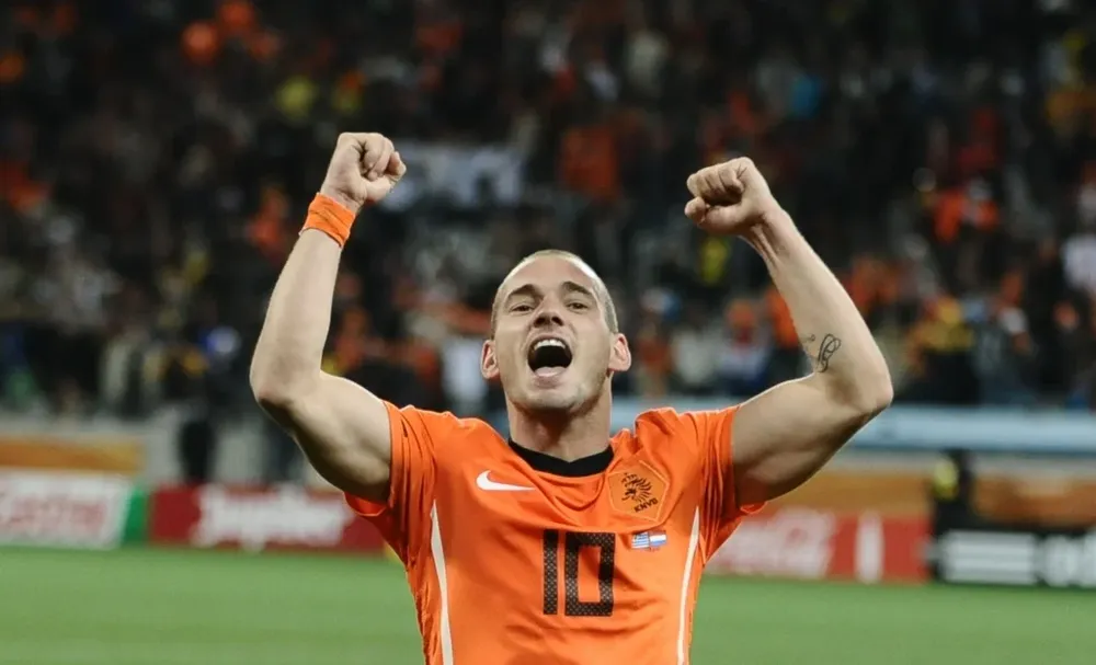 Wesley Sneijder, jugador de Inter y selección holandesa