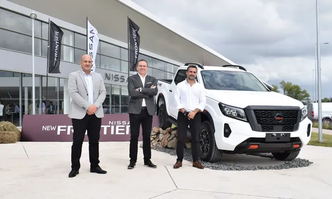 Adrian Rosso, Pablo Ramos y Emiliano Aldabalde