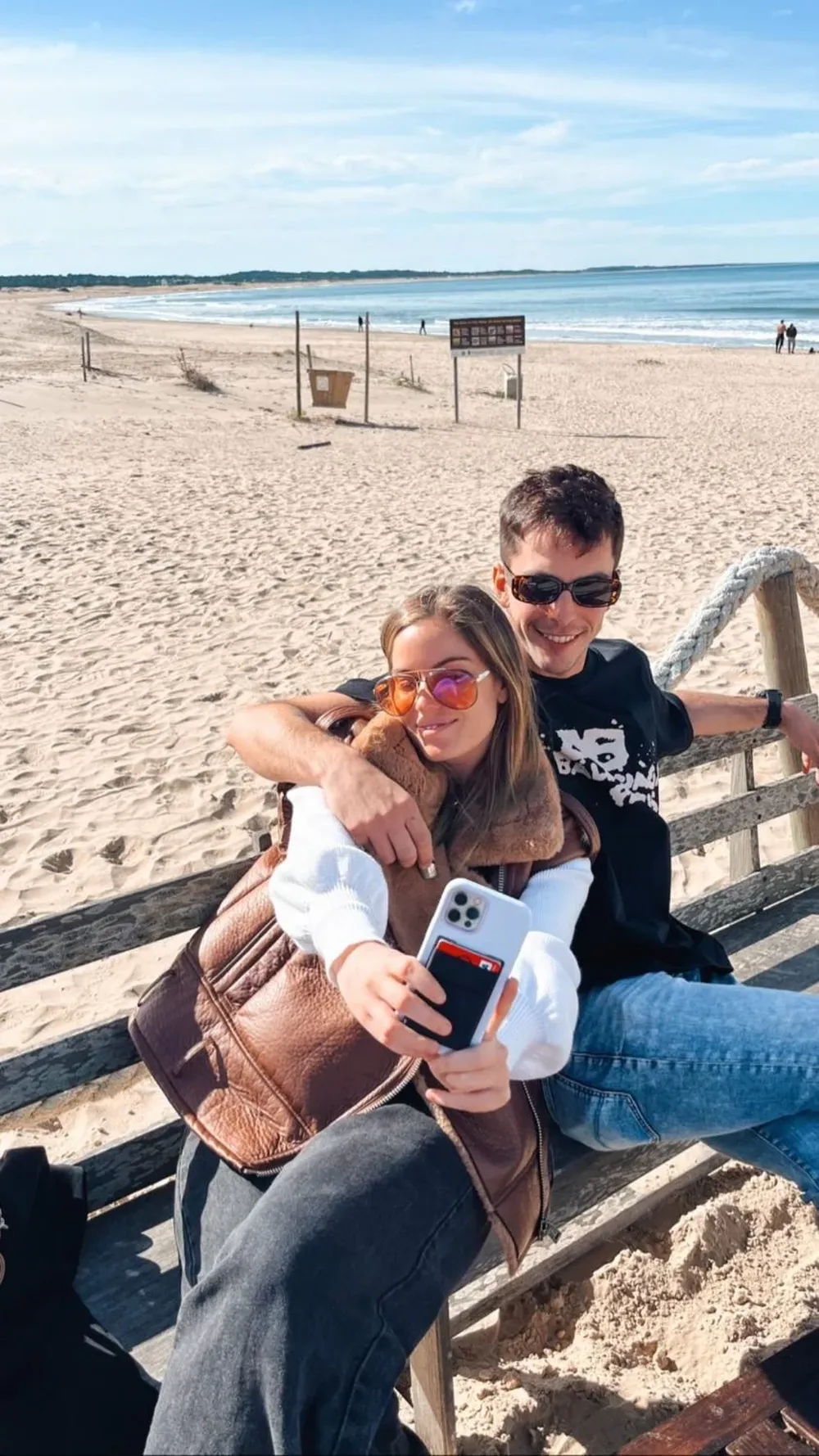 Camila Rajchman y Santiago Urrutia