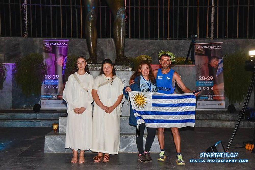 Fernando Martínez en la Spartathlon 2024 