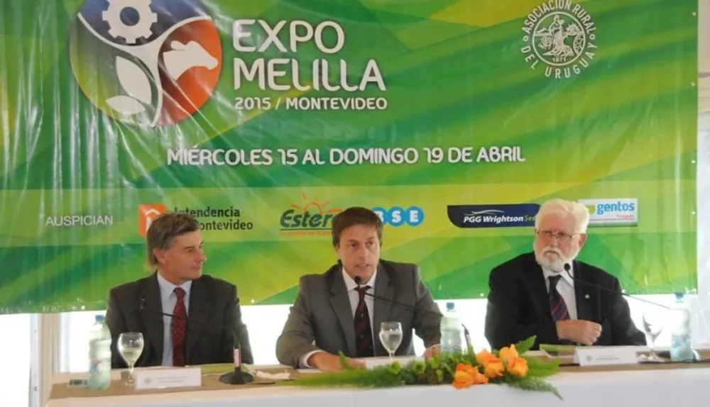 Alejandro Carvalho, Ricardo Reilly y Ricardo Prato en el lanzamiento