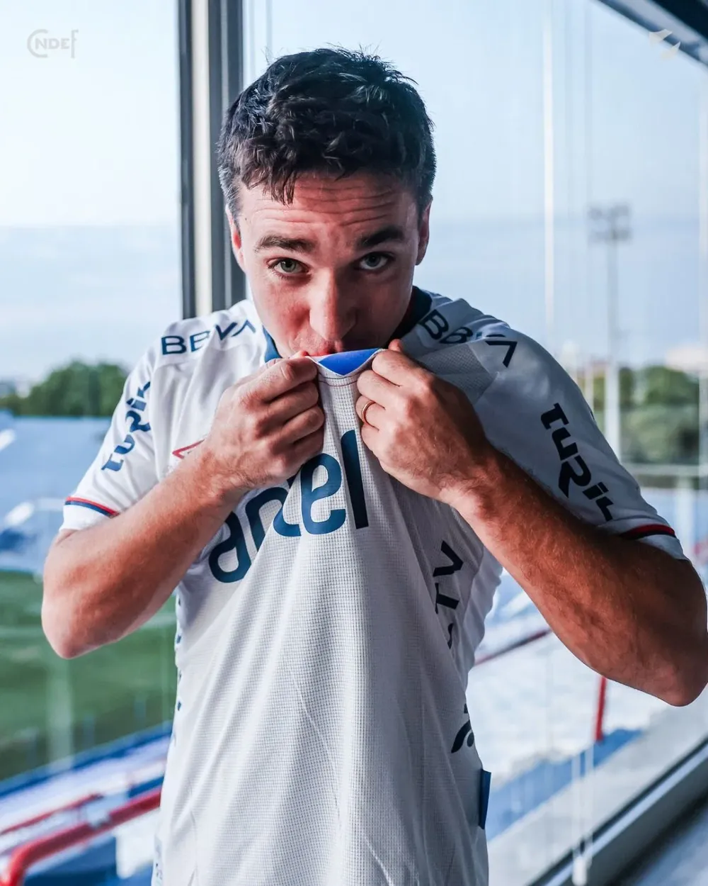 Mauricio Pereyra en su vuelta a Nacional