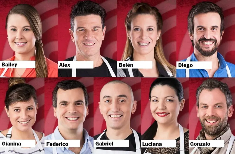 Para ver los otros nueve participantes pase a la siguiente foto