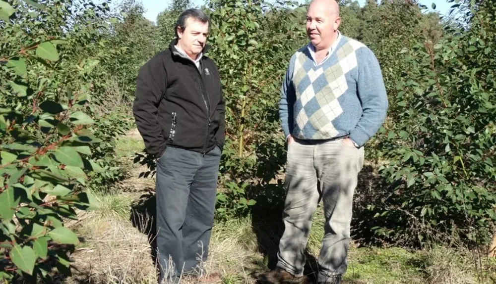Alexander Burwood y Jorge Andrés Rodríguez