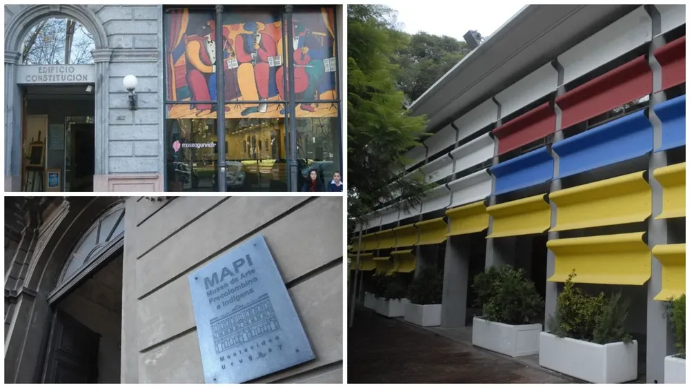 Museo Gurvich, Museo de Arte Precolombino y Museo Nacional de Artes Visuales