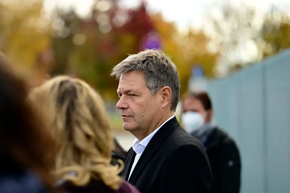 El ministro de Economía alemán, Robert Habeck