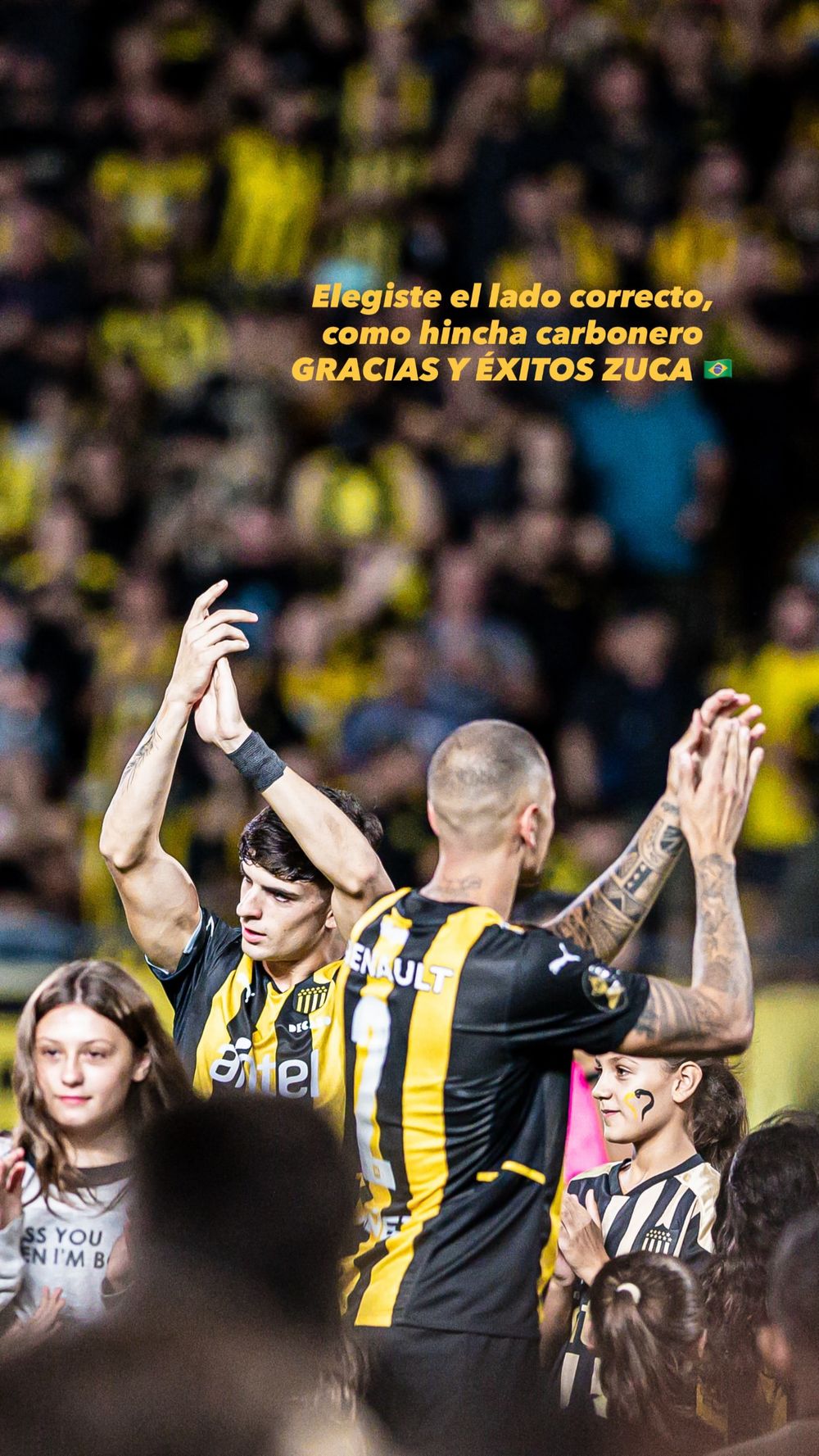 El mensaje de Santiago Homenchenko para Leo Coelho El mensaje de Santiago Homenchenko para Leo Coelho