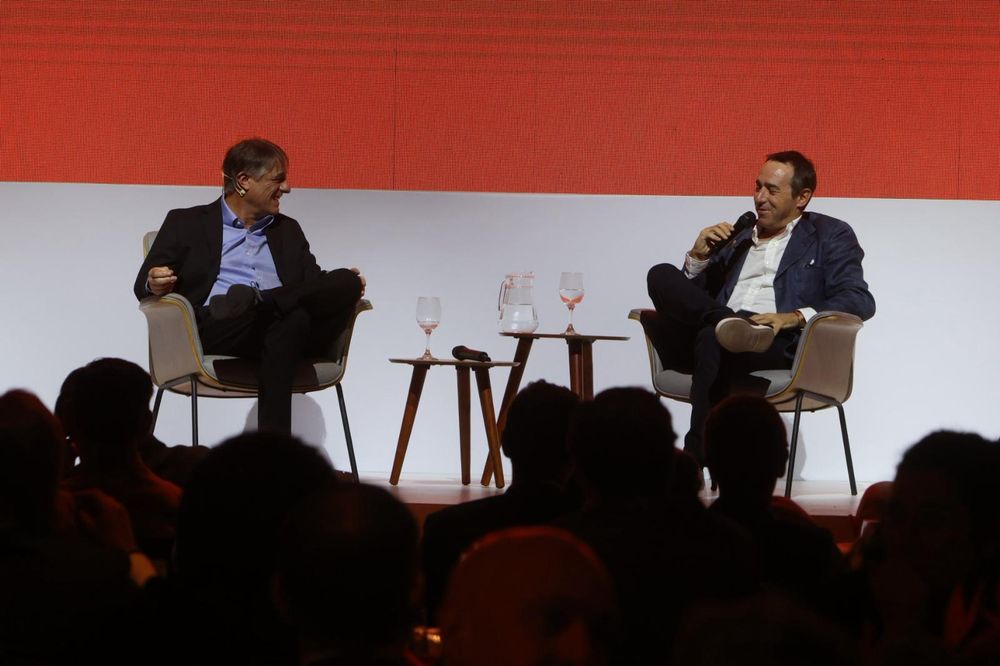 Nicolás Jodal y Marcos Galperin en la Cena Anual del CED