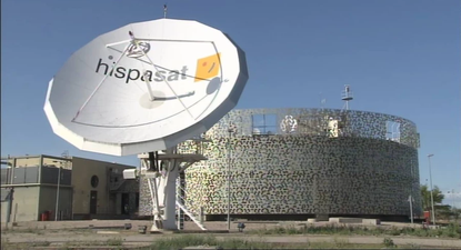 Un centro de control de Hispasat