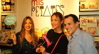 Janine Kopel, Claudia Fernández y Juan Ledoux