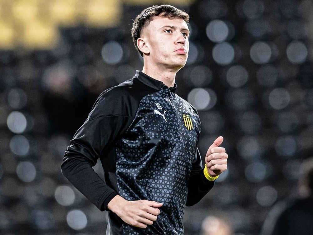 Germán Barbas ya debutó con la Primera de Peñarol