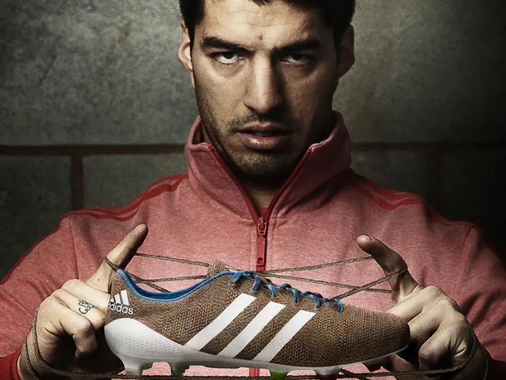 Suárez en la campaña de Adidas