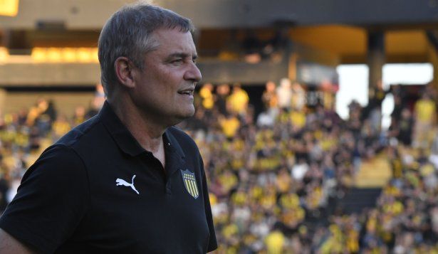 Diego Aguirre, técnico de Peñarol