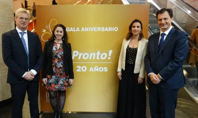 Horacio Correge, Karina Keosseian, Daniela Alonso y Diego Masola