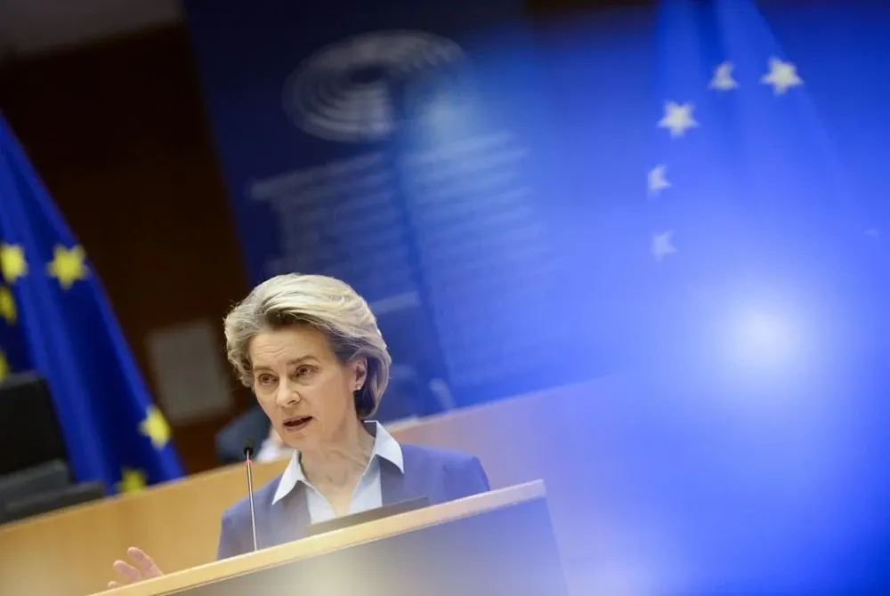Ursula von der Leyen, presidenta de la Comisión Europea. Archivo